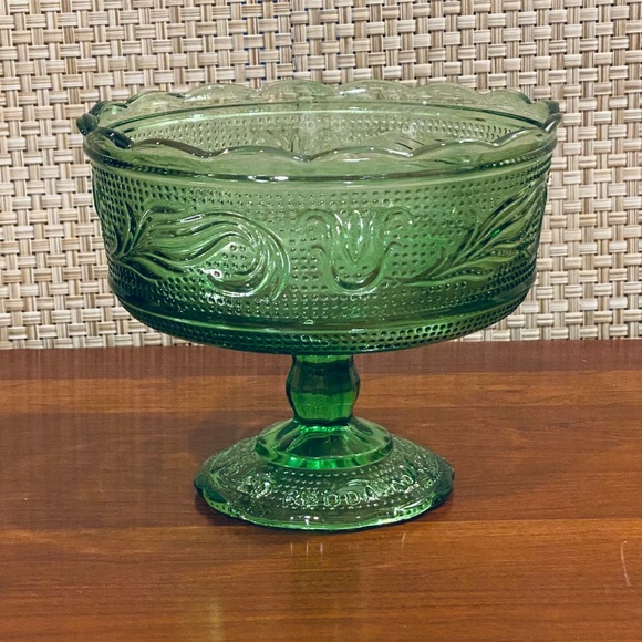 EO Brody Other - SOLD🌟3xHP🌟VTG Emerald Green Compote EO Brody USA